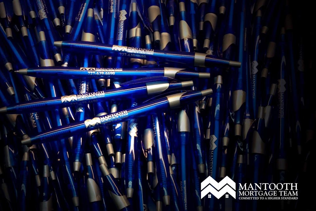 Echo Blueprint blue pens