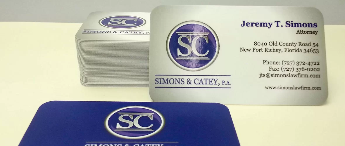Echo Blueprint business cards